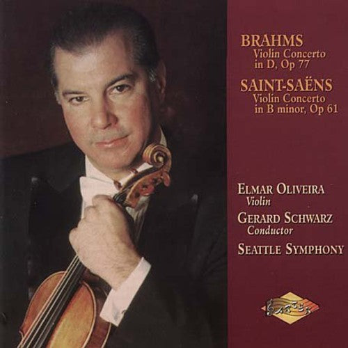 Brahms / Saint-saens / Olveria / Schwartz - Violin Concertos - Music CD