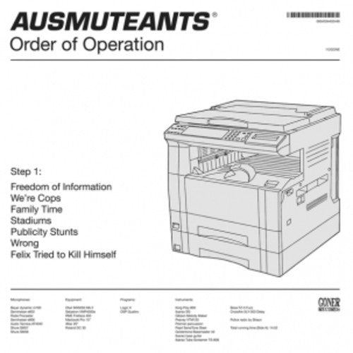 Ausmuteants - Order Of Operation - Music CD