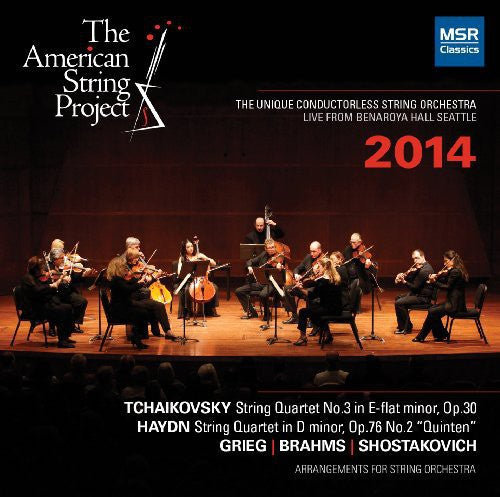 Unique Conductorless String Orchestra - American String Project 2014 - Music CD