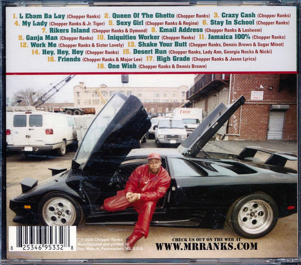 Chopper Ranks - Wise & Bold Volume 3 Music CD