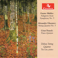 Mahler / Glazunov / Franck / Lin / Delray Str Qrt - Works For Str Qnt - Music CD