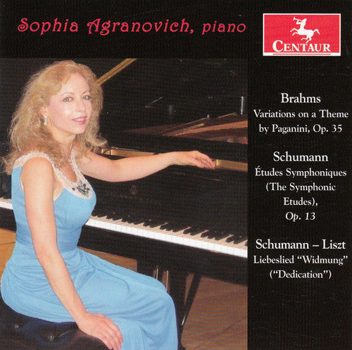 Brahms / Schumann / Agranovich - Works For Pno - Music CD
