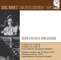 Brahms / Idil Biret - Idil Biret Archive Edition 16 & 17-johannes Brahms - Music CD