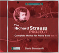 Strauss / Bonuccelli - Richard Strauss Project-complete Pno Works 1 - Music CD