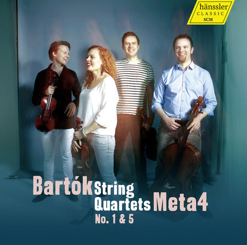 Bartok / Meta4 Str Quartet - Str Qrts 1 & 5 - Music CD