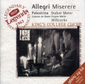 Allegri / Palestrina / Willcocks / Kcc - Miserere / Stabat Mater - Music CD