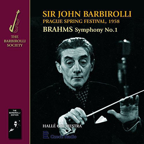Halle Orchestra - Brahms: Symphony No.1 Weber: Oberon Overture - Music CD