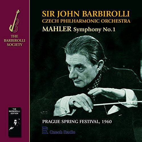 Czech Philharmonic Orchestra - Mahler: Symphony No.1 Barbirolli - Music CD