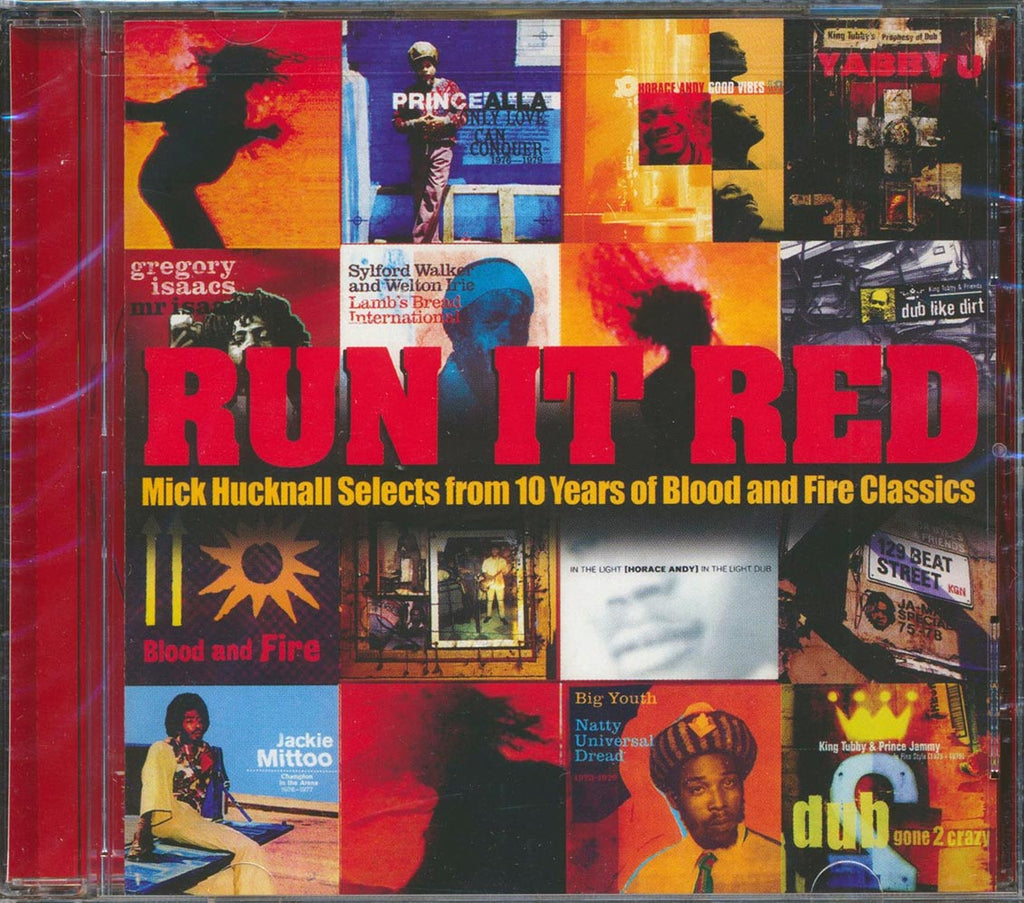 Prince Jammy, King Tubby, Sylford Walker, Etc - Run It Red: 10 Years Of Blood & Fire Classics (20 tracks) Music CD