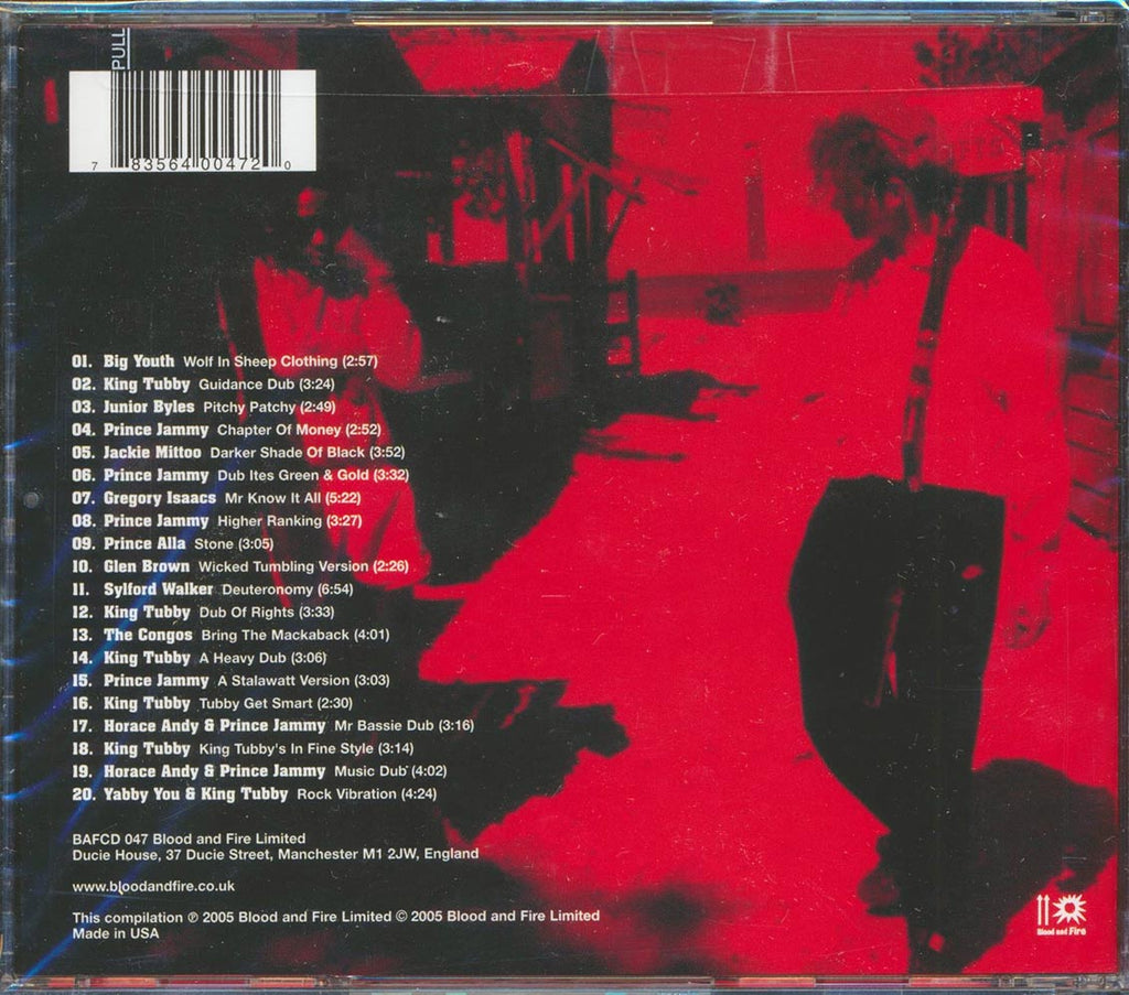 Prince Jammy, King Tubby, Sylford Walker, Etc - Run It Red: 10 Years Of Blood & Fire Classics (20 tracks) Music CD