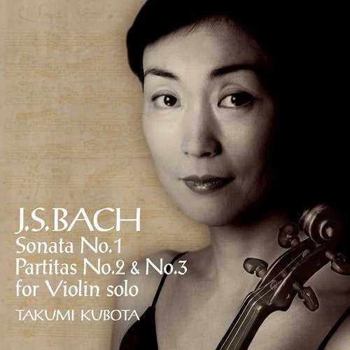 Kubota,takumi - Bach: Sonata For Solo Violin - Music CD
