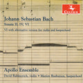 Bach,j.s. / Rabinovich / Boshuizen - Sons For Violin & Harpsichord - Music CD