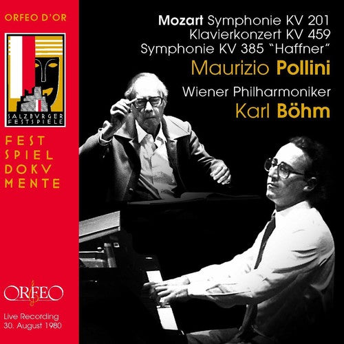 Mozart / Pollini / Boehm / Vienna Phil - Pno Con K. 459 & Syms K. 201 & 385 Haffner - Music CD
