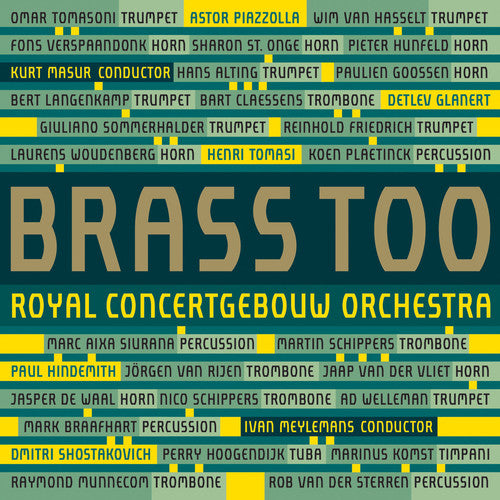 Shostakovich / Glanert / Tomasi / Piazzolla - Brass Too - Super Audio CD