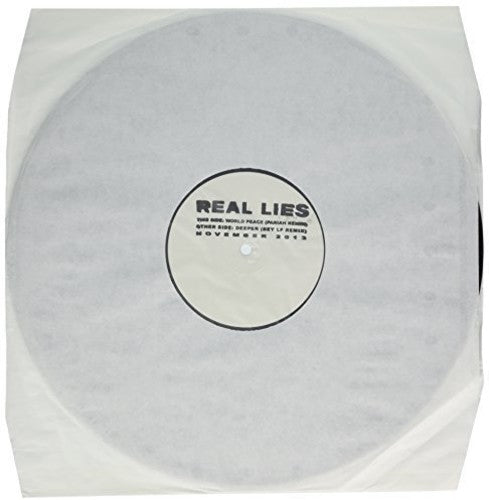 Real Lies - World Peace / Deeper-the Rem - Vinyl Record