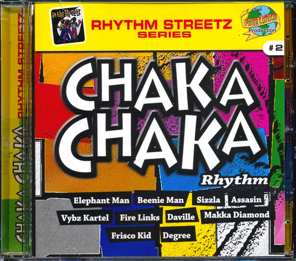 Sizzla, Vybz Kartel, Tanya Stephens, Daville, Elephant Man, Etc. - Chaka Chaka Rhythm (rhythm: "Chaka Chaka") (20 tracks) Music CD