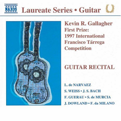 Gallagher,kevin - First Prize: 1997 Int'l Francisco Tarrega Comp - Music CD