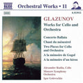 Glazunov / Rudin / Mso / Golovschin - Orchestral Works 11 / Works For Cello & Orch - Music CD
