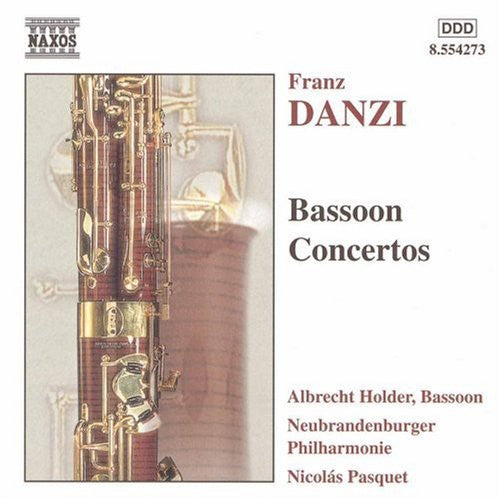 Danzi / Holder / Pasquet - Bassoon Concertos - Music CD