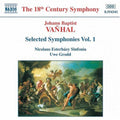 Vanhal / Grodd - Symphonies 1 - Music CD