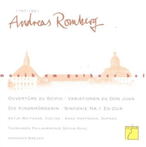 Romberg / Thueringen Philharmonie Gotha / Breuer - Music At The Court Of Gotha: Arias & Orchestral - Music CD