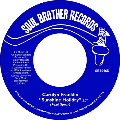 Franklin,carolyn - Sunshine Holiday / Deal With It - Vinyl Record