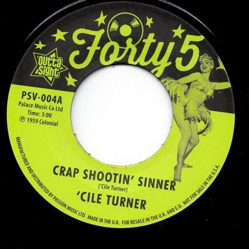 Green,birdie - Crap Shootin' Sinner / Treblin' - Vinyl Record