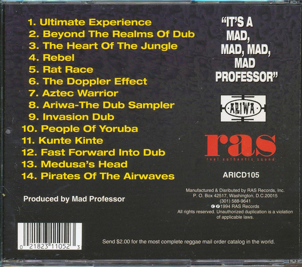Mad Professor - It's A Mad, Mad, Mad, Mad Professor Music CD