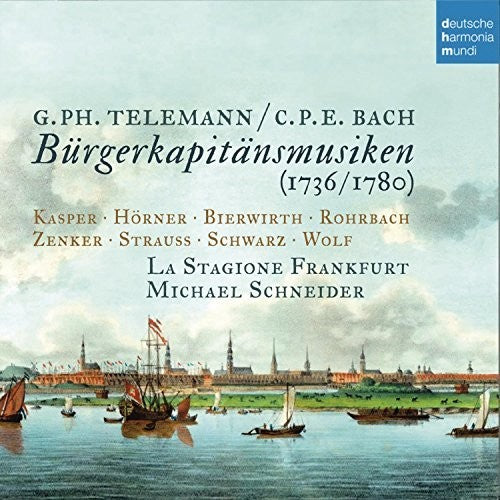 La Stagione Frankfurt / Schneider,michael - Telemann / C.p.e. Bach: Hamburger - Music CD