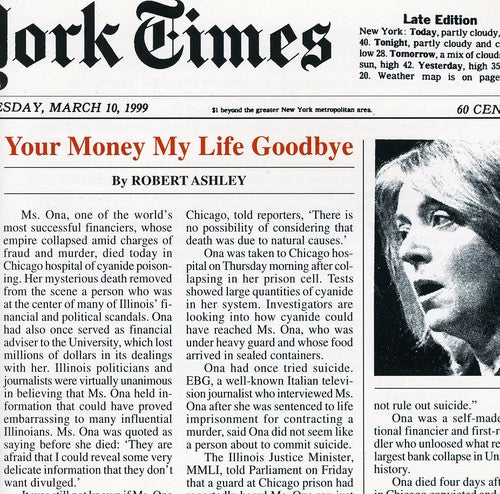 Ashley,robert - Your Money My Life Goodbye - Music CD