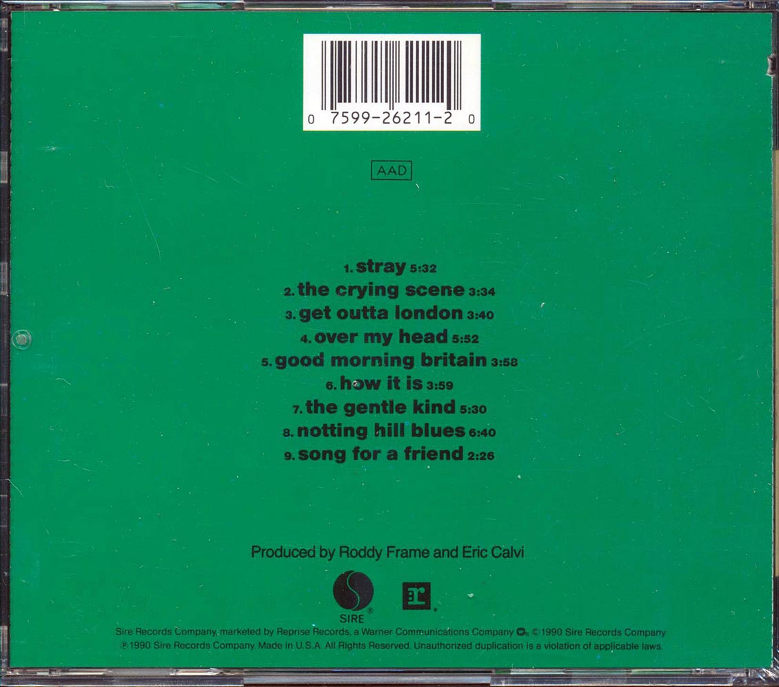 Aztec Camera  - Stray  (marked/ltd stock) Music CD