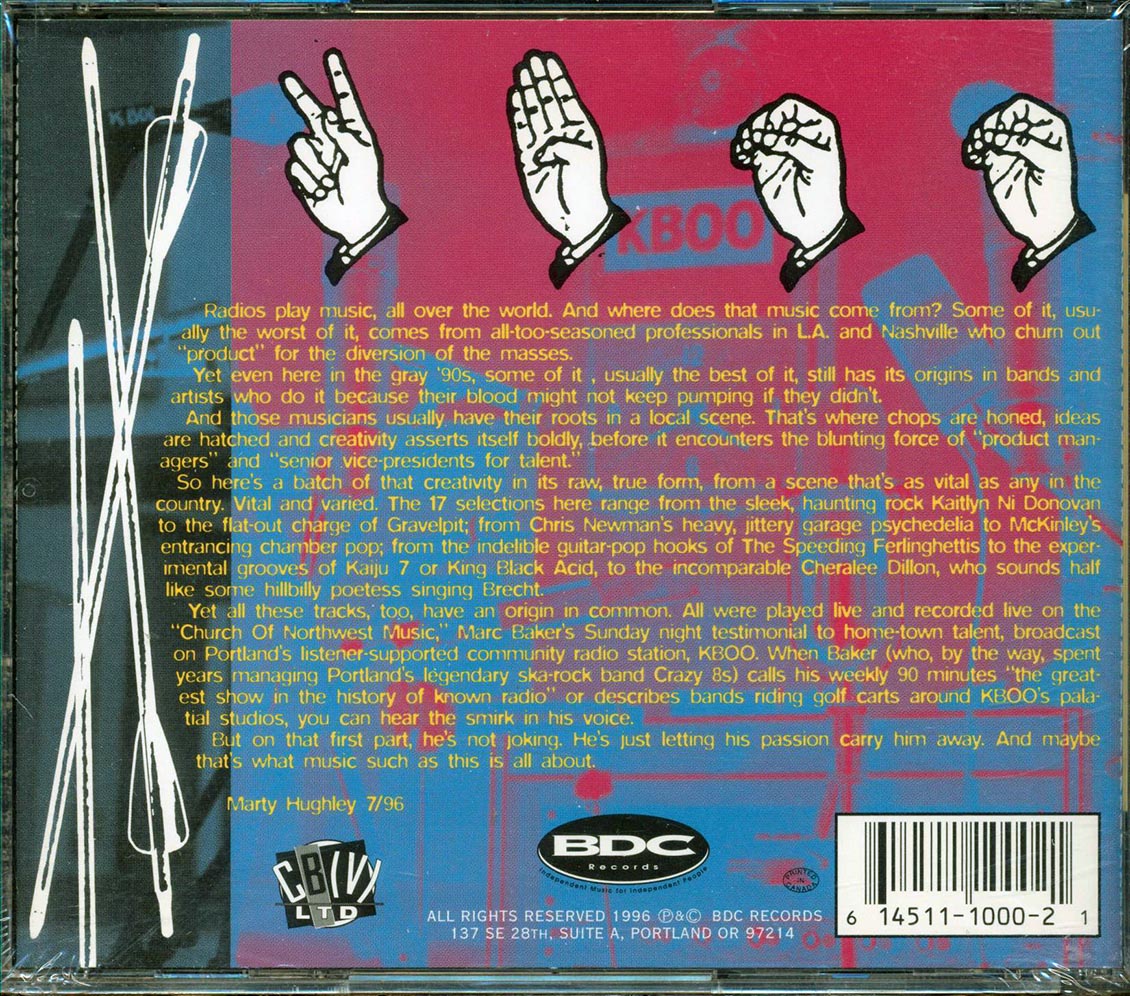 Headland, Cheralee Dillon, Chris Newman, Etc. - Church Of Northwest Music Volume 1 Music CD
