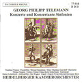 Telemann / Heidelberger Kammer - Konzerte & Konzertante - Music CD
