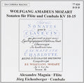 Mozart / Magnin - 6 Sons F. Flute & Cembalok - Music CD