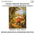 Telemann / Sarc - Con For Oboe Damore - Music CD