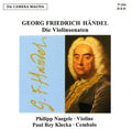 Handel / Naegele / Klecka - Violin Sons Hwv 361 364 368 - Music CD