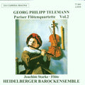 Telemann / Starke - Pariser Floten Quartette 2 - Music CD