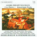 Telemann / Lucke - Les Plaisirs-konzertante Werke - Music CD