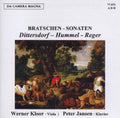 Dittersdorf / Hummel / Reger / Kloor - Sons For Viola - Music CD