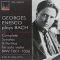 Bach,j.s. / Enescu - Violin Sons - Music CD