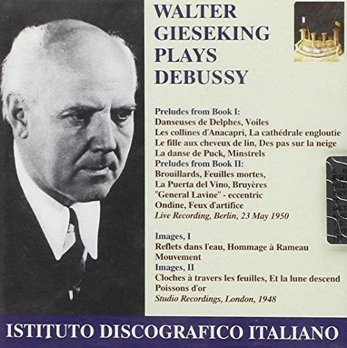 Debussy / Gieseking - Preludes Images - Music CD
