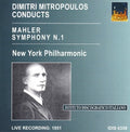 Mahler / Mitropoulos / New York Po - Sym 1 - Music CD