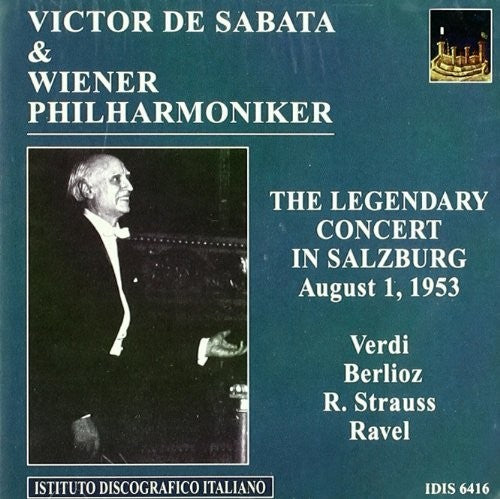 Berlioz / De Sabata / Vienna Phil - Ovtr To I Vespr - Music CD