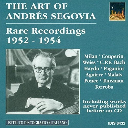 Julian / Bach - Art Of Segovia 1 - Music CD