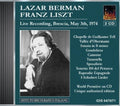Liszt / Berman - Pno Works - Music CD