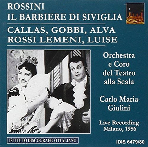 Rossini / Alva / Callas / Canali - Barber Of Seville - Music CD