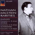 Dvorak / Milstein / Steinberg - Nathan Milstein Rarities - Music CD