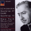 Faure / Schumann - Qrt Op 47 - Music CD
