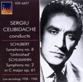 Schubert / Celibidache / Rai Sym Orch - Sergiu Celibidache Conducts - Music CD