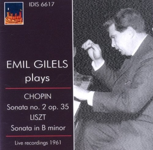 Chopin / Gilels - Pno Son 2 - Music CD